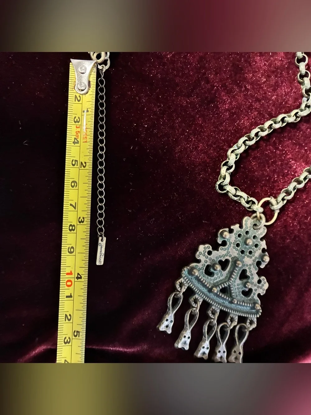 Jewelmint Nordic Kalevala Karkun Amulet Bronze Necklace Medieval Viking Style